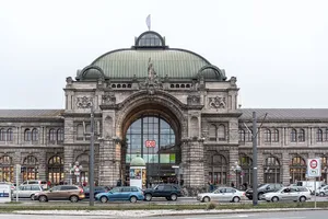 station building at Nuremberg Central station