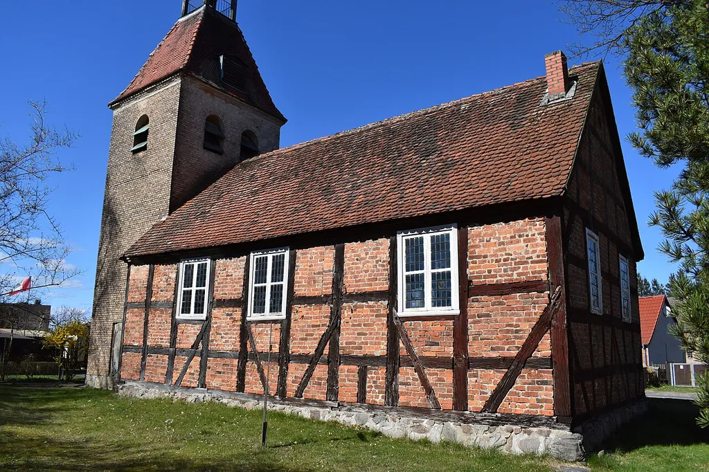 Dorfkirche in Dahlhausen (Heiligengrabe), Blick von Südost