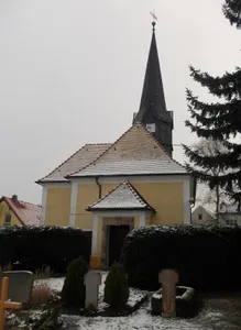 cemetery and church Miltitz, Leipzig