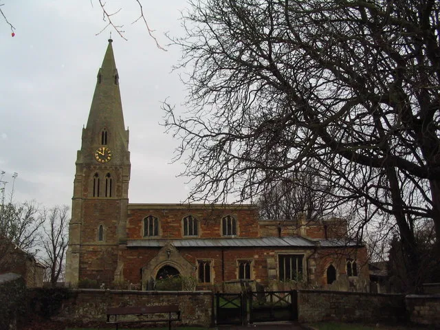 St Andrew's parish church, Great Easton, Leicestershire, seen from the southeast