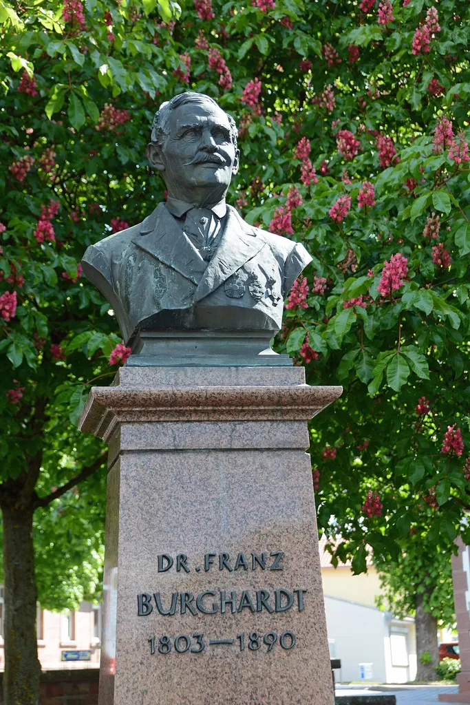 Dr. Franz Burghardt memorial, Buchen (Odenwald), Germany