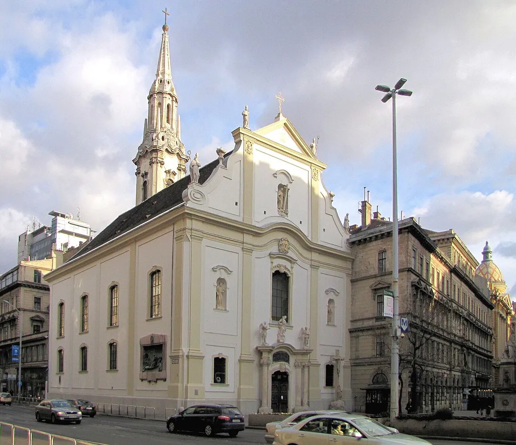 Inner City Franciscan Church, Budapest.