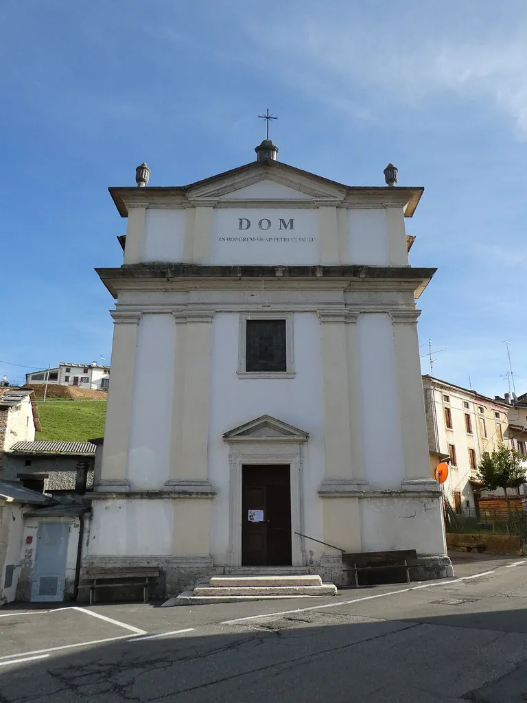 Arzerè (Bosco Chiesanuova, Veneto, Italy), Saints Peter and Paul church