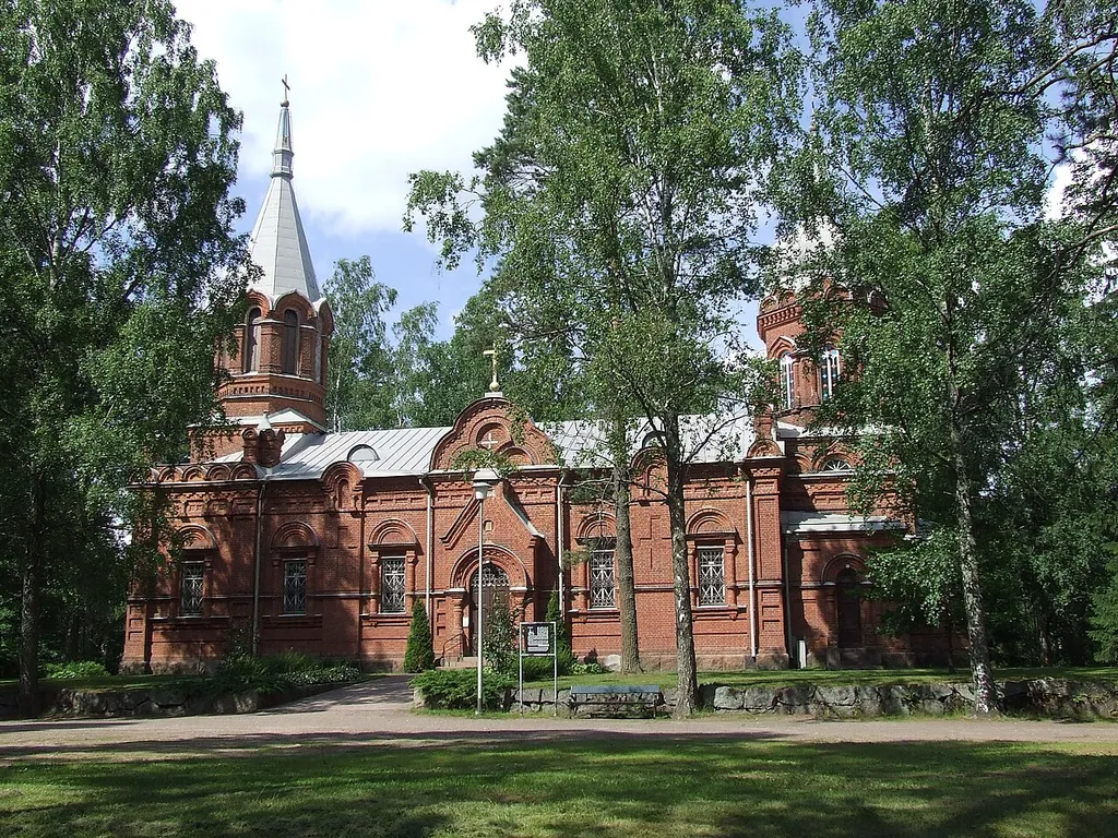 The orthodox church in Kouvola, Finland.