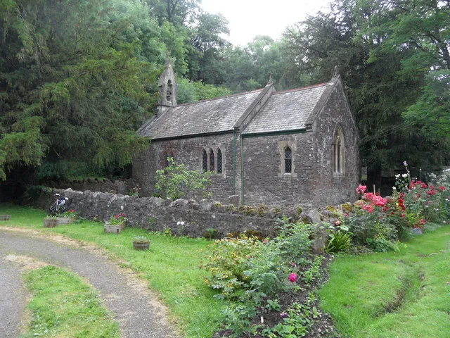 St Andoenus, Mounton. A small church in the hamlet of Mounton, built in 1880 but on a much older site. St Andoenus has been identified with St Owen.