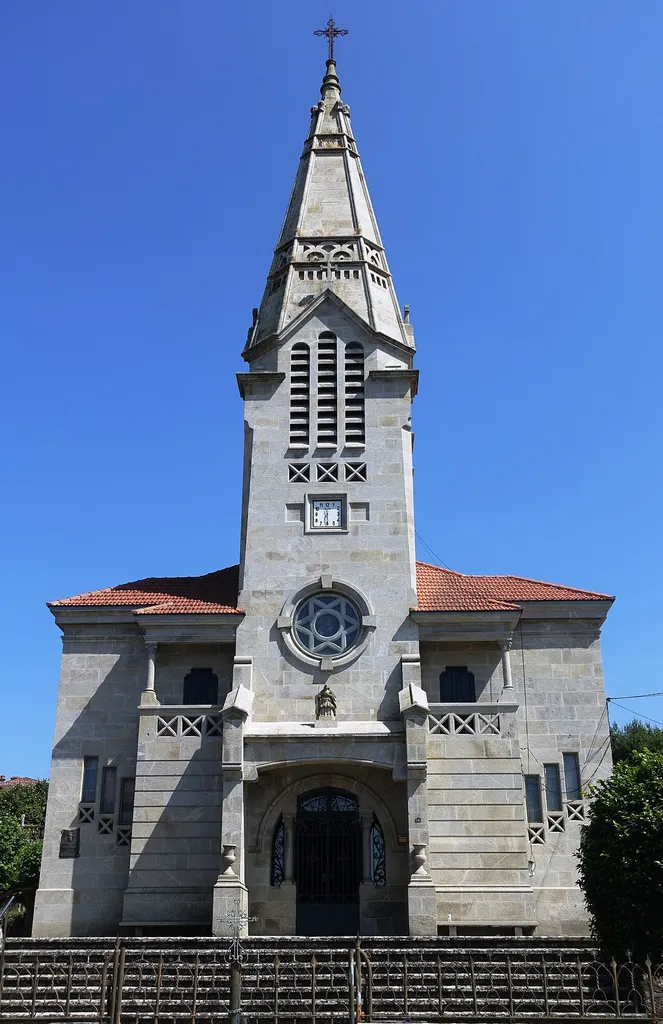 Church of Santa Cristina da Ramallosa Baiona Pontevedra Galicia Spain