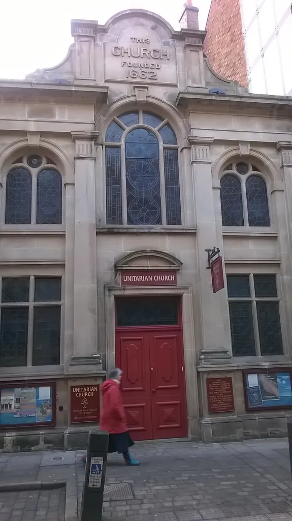 Façade of Shrewsbury Unitarian Church