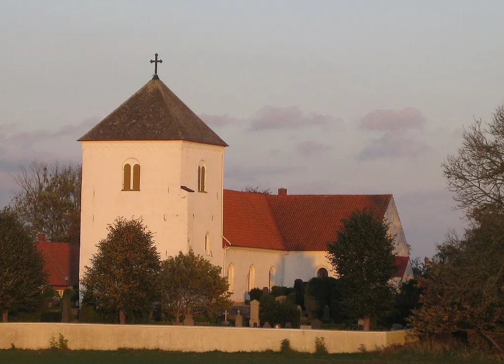 Grönby church in Skåne, Sweden