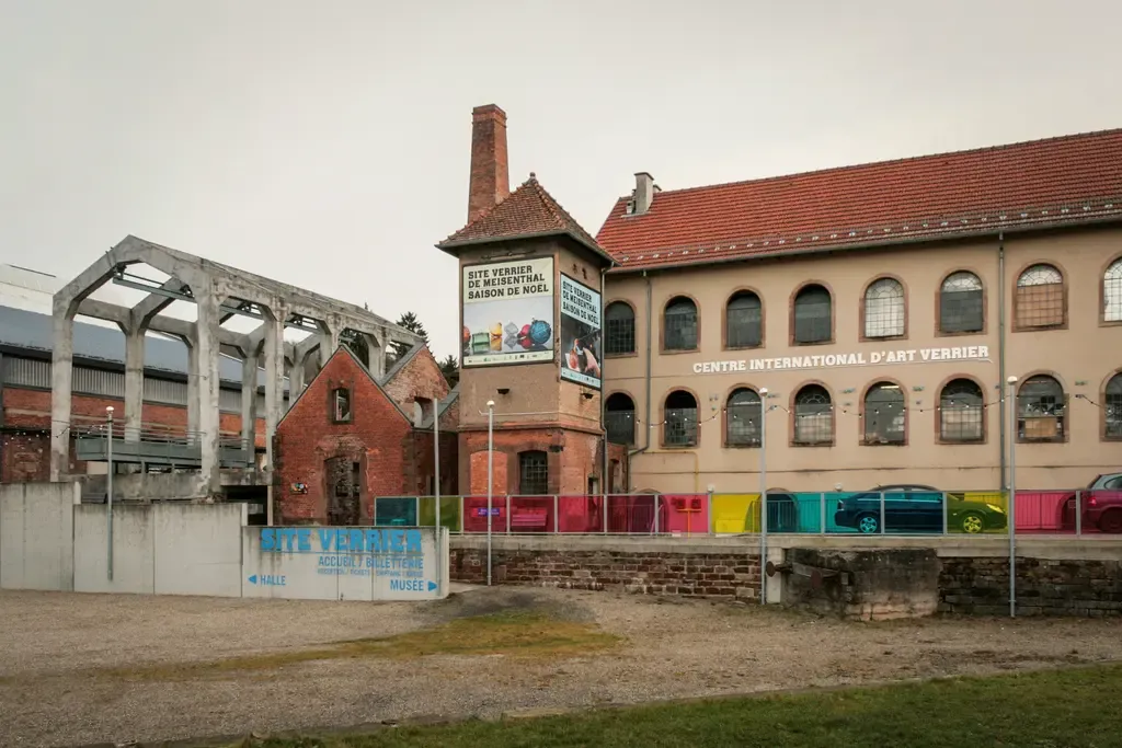 Glass factory from Meisenthal
