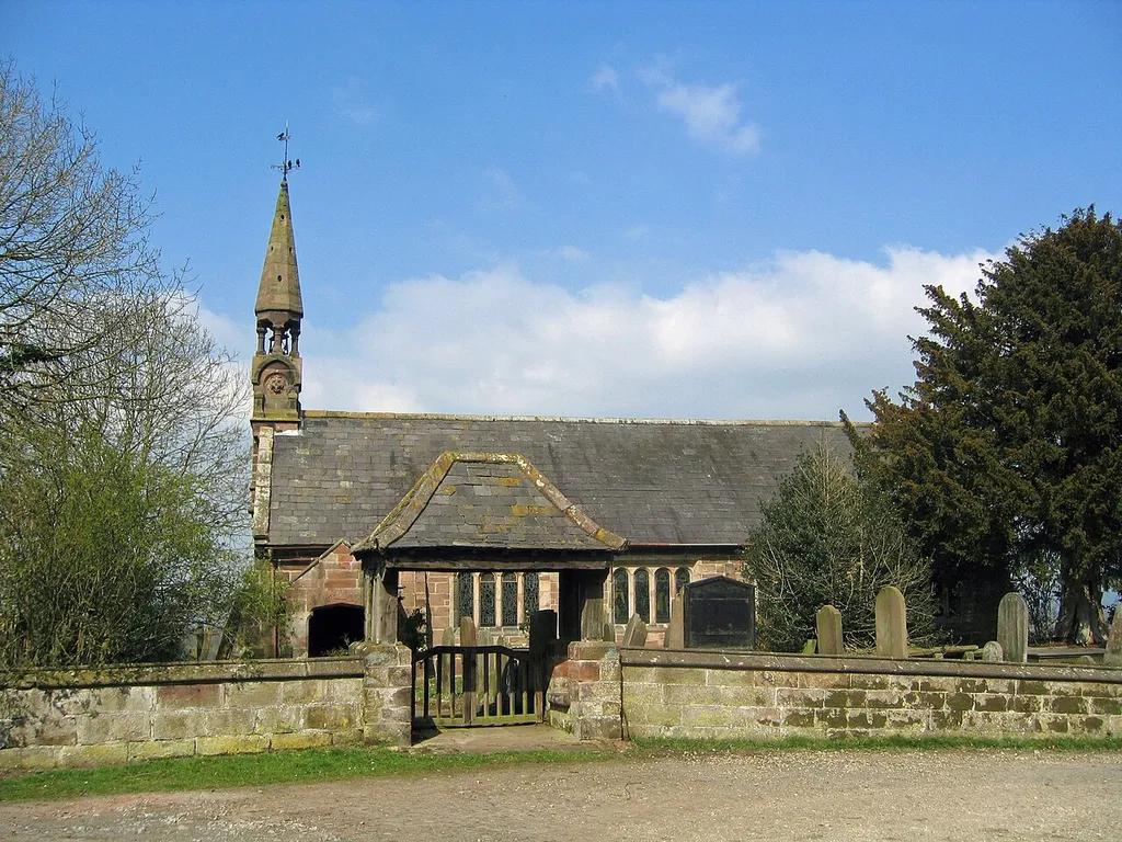 Photograph of the former All Saints Church, Harthill, from the south