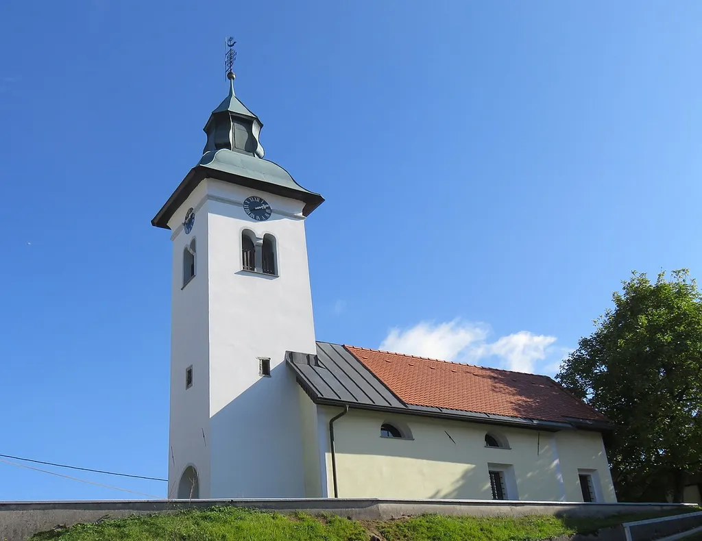 Saint Cantius's Church in Breznica pri Žireh, Municipality of Žiri, Slovenia