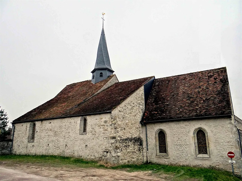 Église Saint Denis, Boulancourt, Seine-et-Marne, France.