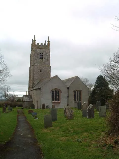 St Peter's parish church, Dowland, Devon, seen from the east