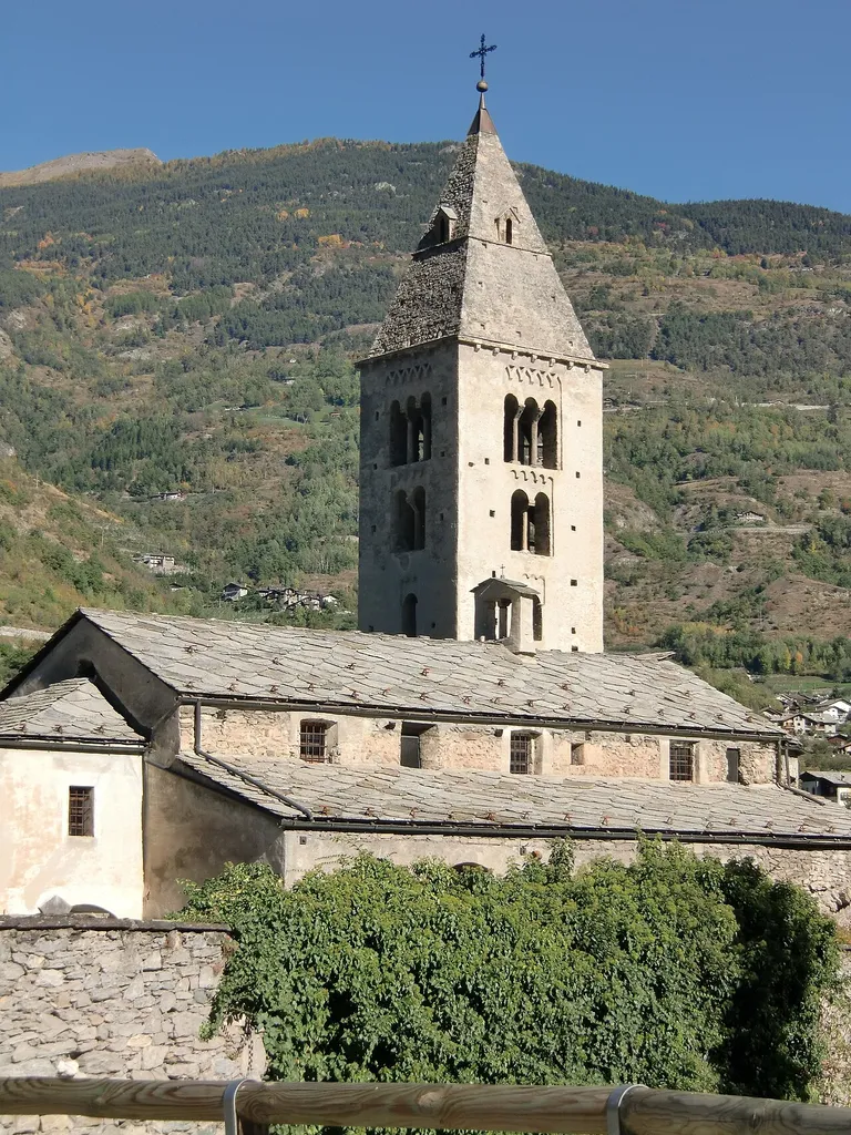 Cemetery church dedicated to "Santa Maria", Villeneuve, Aosta Valley