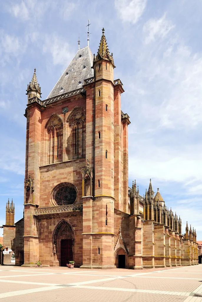 Church Niederhaslach, Alsace