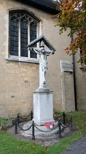 War Memorial and Railings 1 Metre South of Church of St Mark