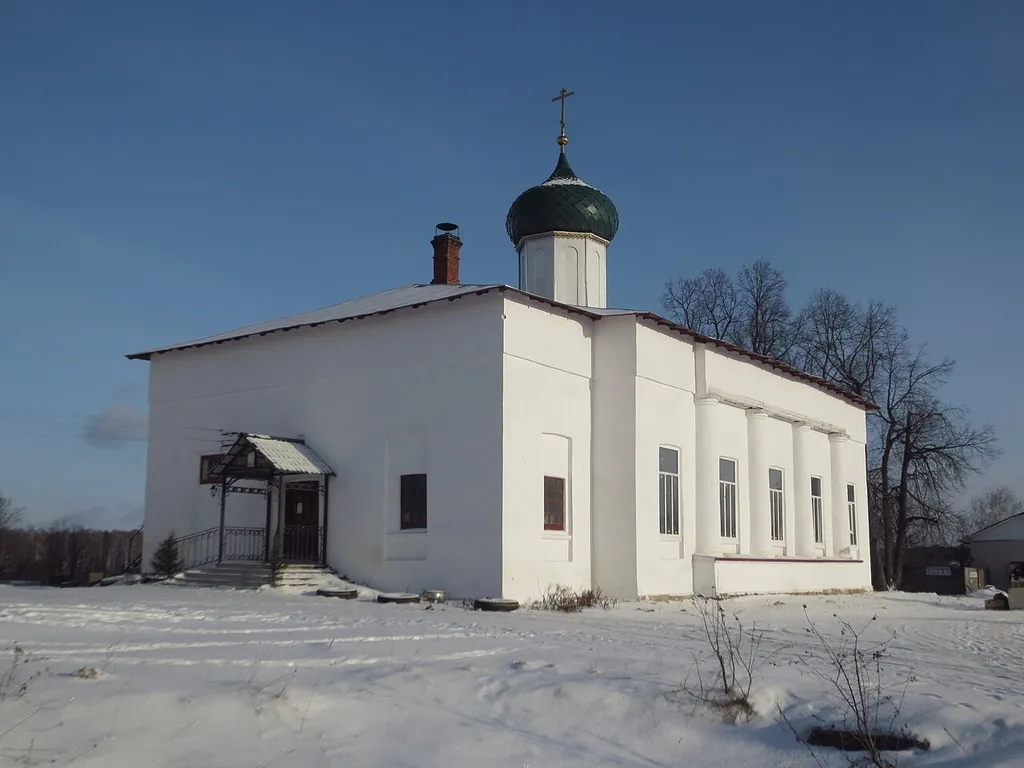 Никольская церковь: Воскресенское, Лежневский район, Ивановская область