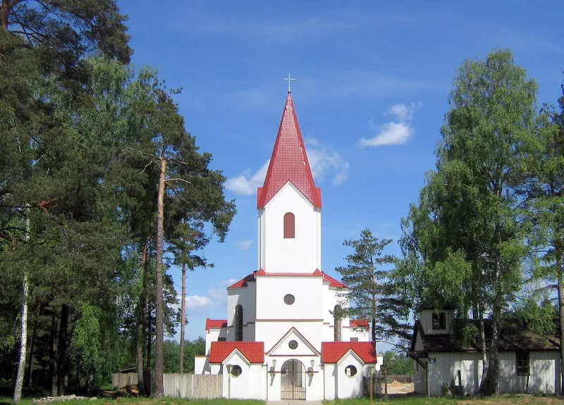 Kościół pw Najświętszego Serca Pana Jezusa w Nowopołocku.