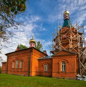 Church of the dormition of the Most Holy Mother of God in Aizkalne