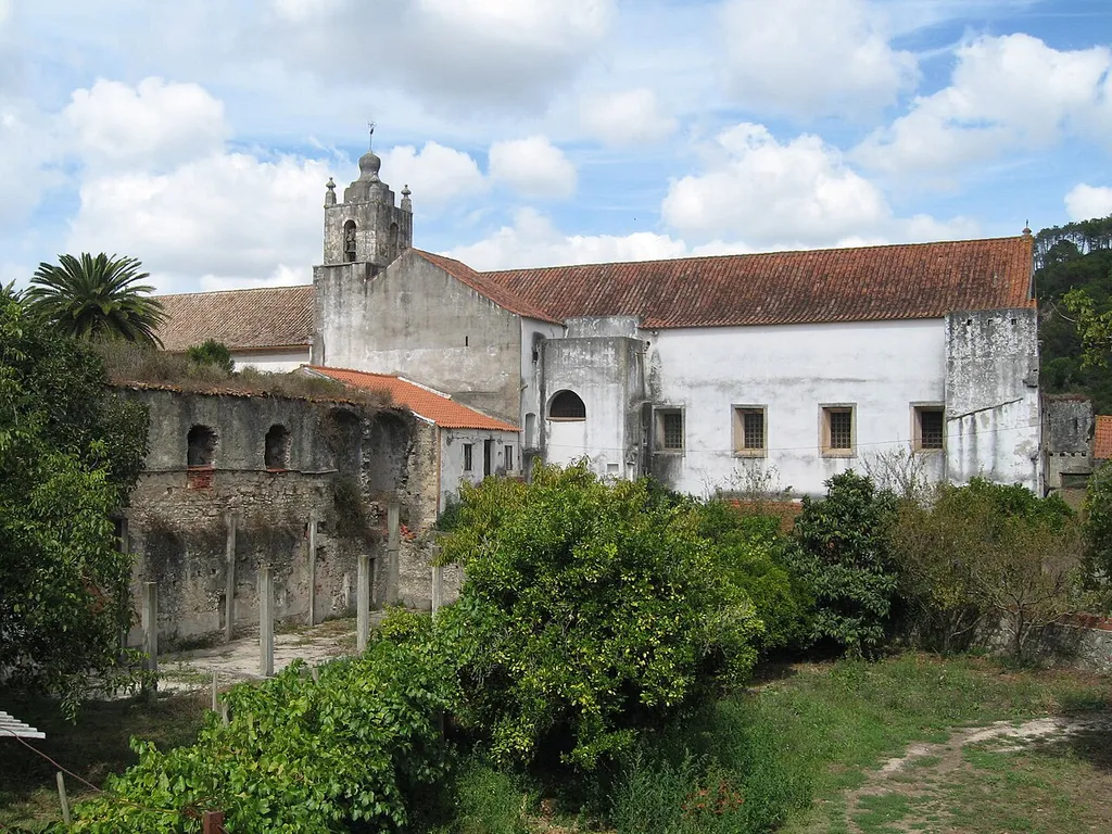 Alcobaça, Portugal, Monastery of Cós, church and ruins of dormitory, 17th century