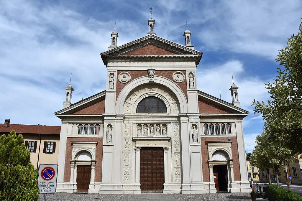 La chiesa di san Giorgio a Venegono Superiore, in provincia di Varese.
