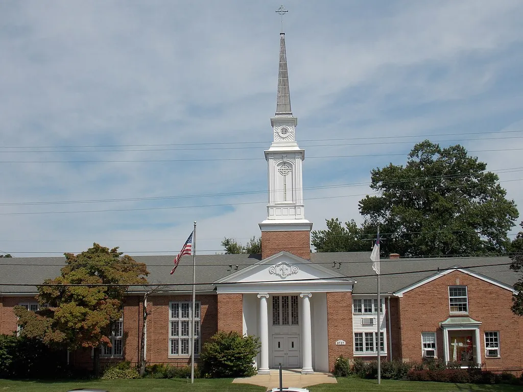 Montgomery Hills Baptist Church on Georgia Avenue in Silver Spring, Maryland.