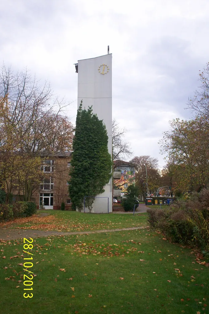 The campanile of the Tabitha Church, Berlin