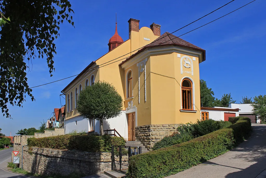 Church in Lány, part of Litomyšl, Czech Republic.