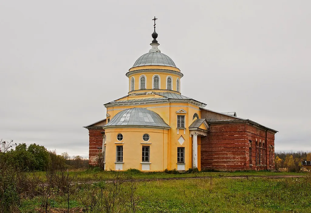 Церковь Воскресения: Красная горка (Воскресенское-Собакиных), Калининский район, Тверская область