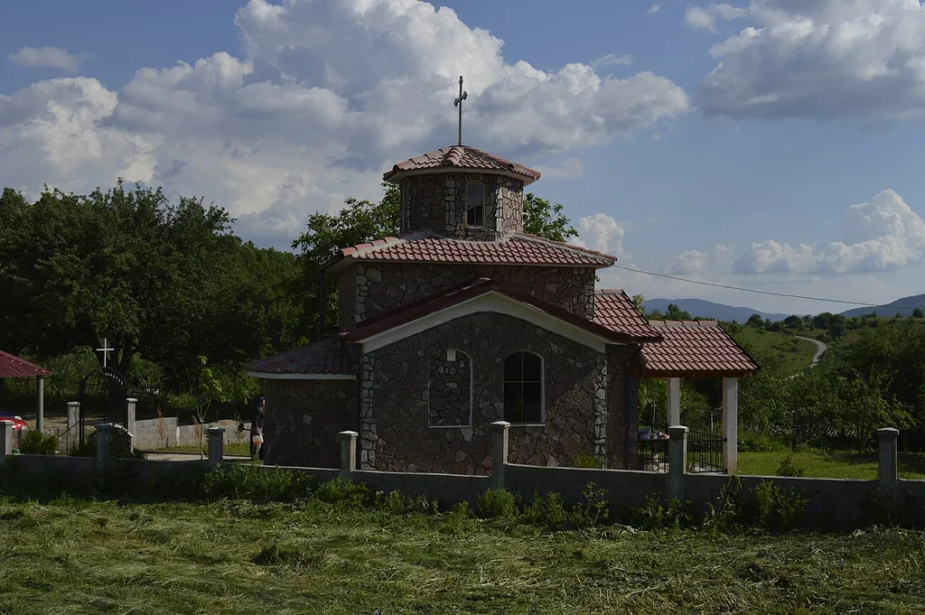 View of the Jeremiah the Prophet Church in the village Stamer