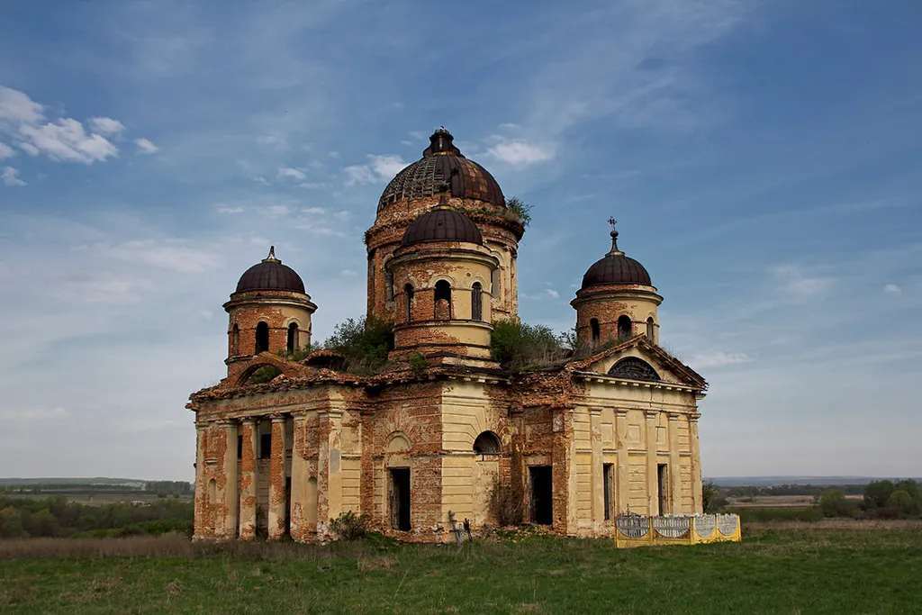 Троицкая церковь: улица Мизинова, 1А, Пятино, Инзенский район, Ульяновская область