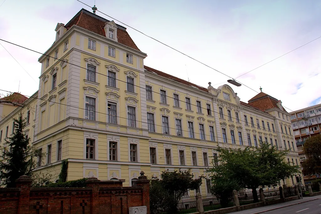 Ursulinenkloster, Schule, Ursulinenkonvent. Graz.
