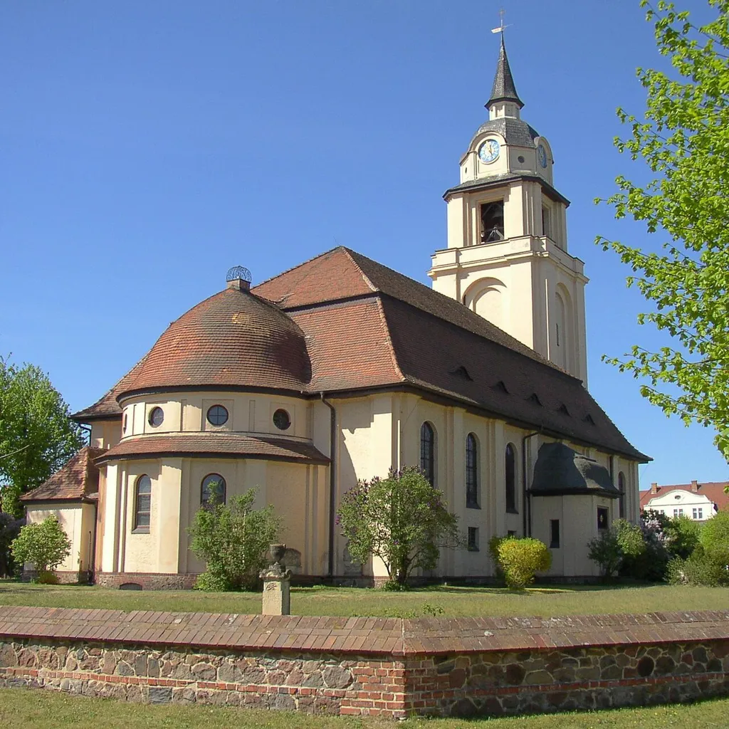 Church in Altdöbern in Brandenburg, Germany