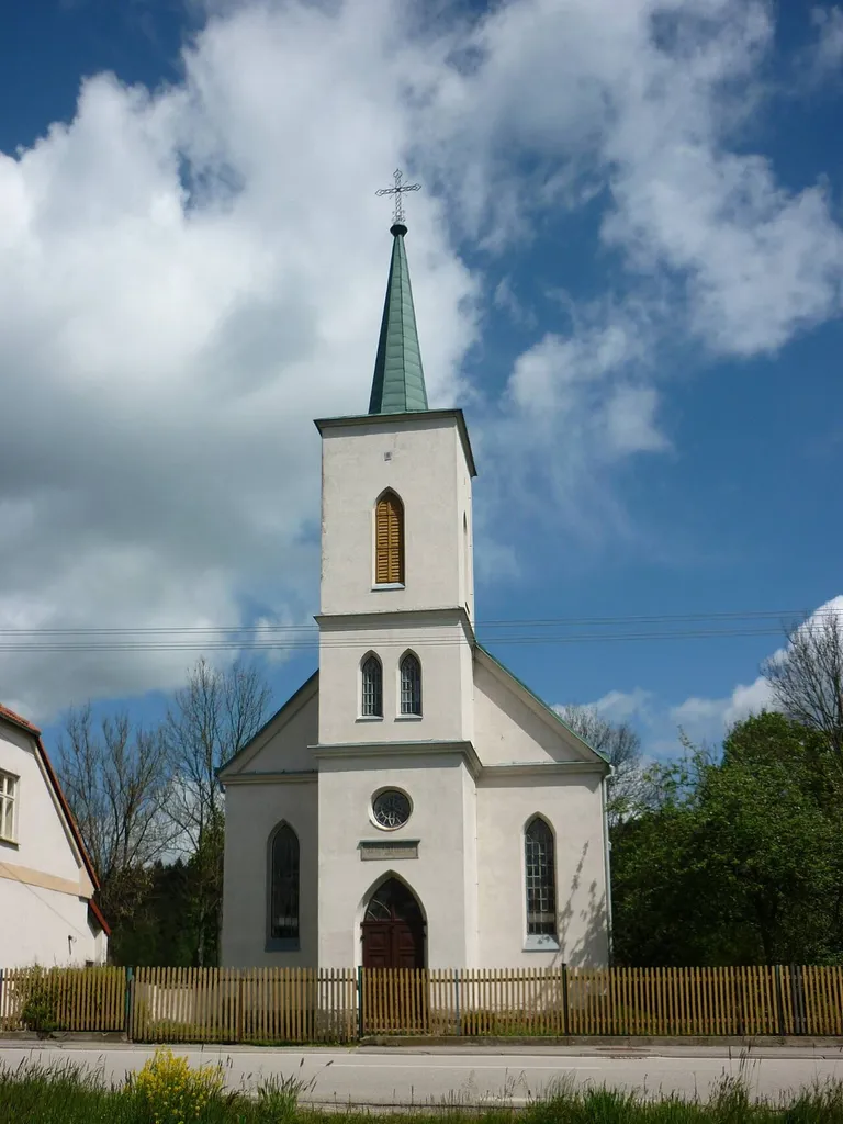 Dolní kostel Českobratrský evangelický ve Valtínově
