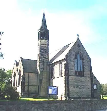 St Paul's parish church, West Pelton, County Durham, seen from the east