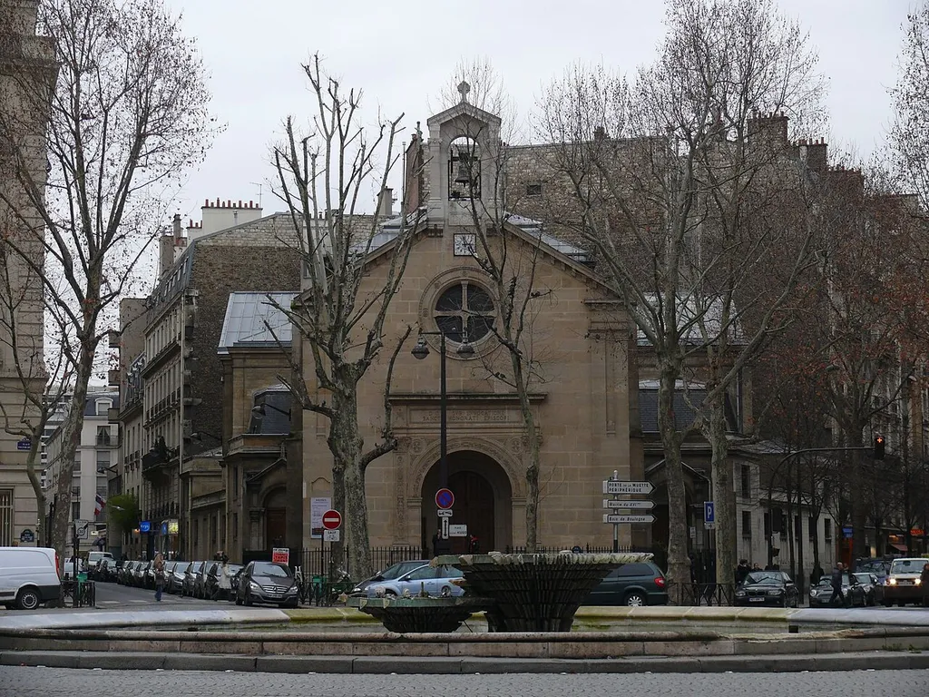 Old Saint Honoré d'Eylau's church in Paris XVIe (France).
