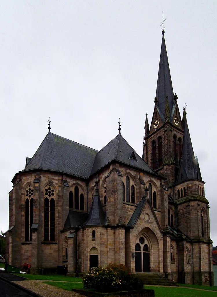 Evangelische Stadtkirche in Tann (Rhön, Hessen, Deutschland)