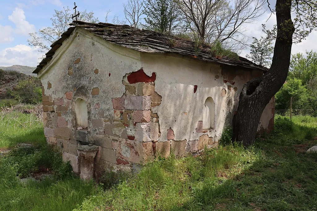 The old St. Nicholas Church in the village of Šopsko Rudare