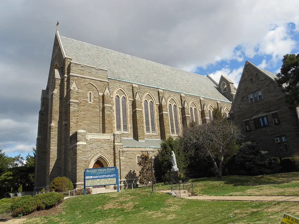 Blessed Virgin Mary Catholic church in Darby, Delaware County, Pensylvania