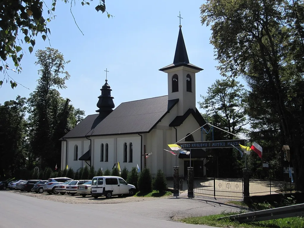Polańczyk - a former Greek Orthodox Church, presently Roman Catholic church of Mary - Queen of Poland