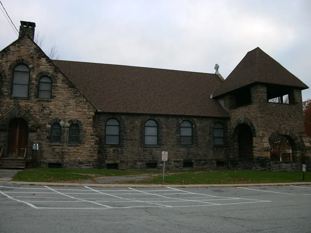 Mount Moriah Presbyterian Church, Port Henry, New York This is an image of a place or building that is listed on the National Register of Historic Places in the United States of America. Its reference number is 95000592 (Wikidata).