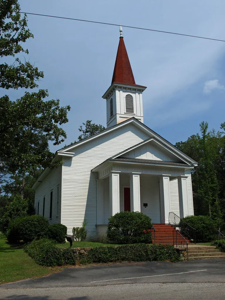 Verbena United Methodist Church in Verbena, Alabama.
