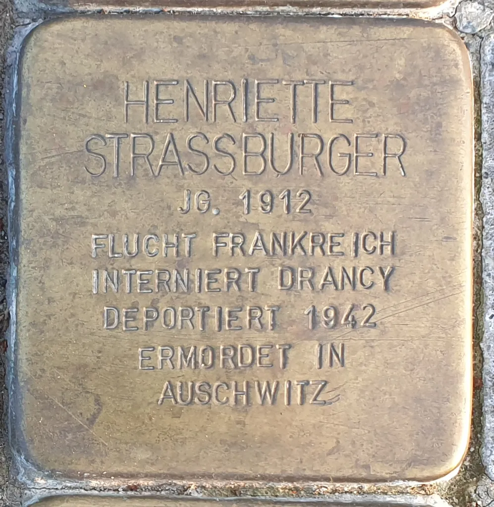 Stolperstein in Magdeburg: Henriette Straßburger