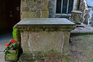 Taprell Monument In The Churchyard Adjacent To South Wall Of South Porch Of Church Of St Bartholomew