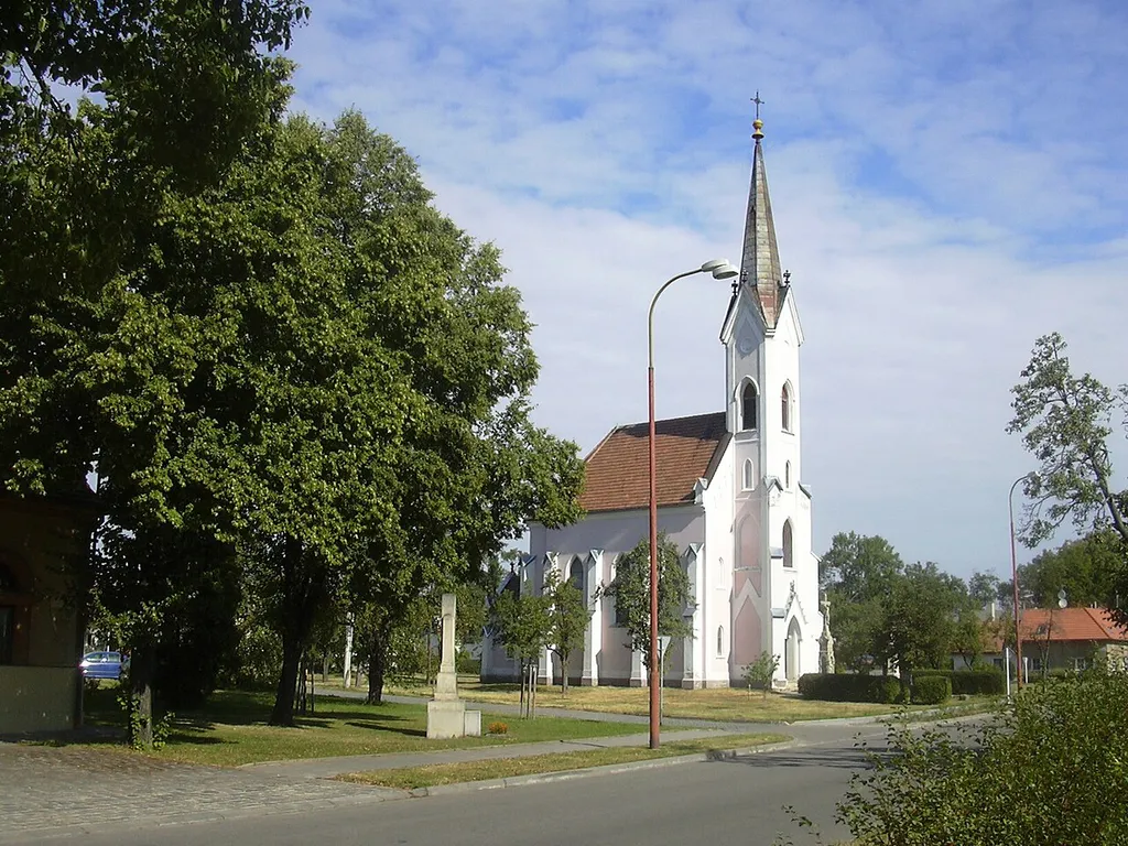 Saint Joseph church in Krasice, part of Prostějov town, Czech Republic