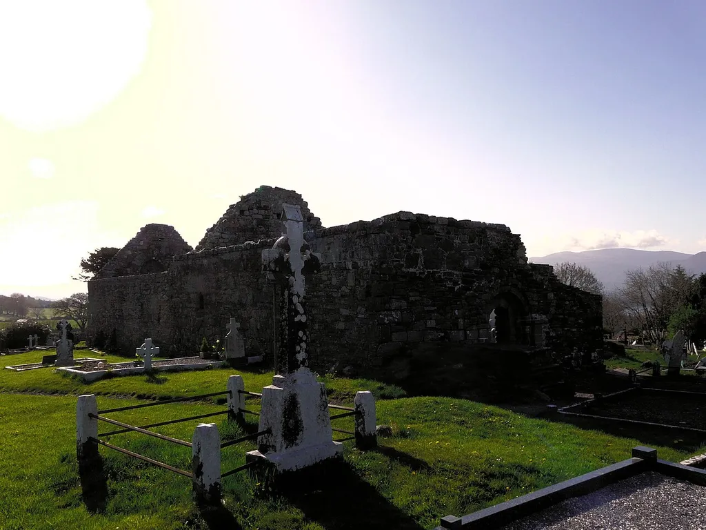 Aghadoe Cathedral from the northwest