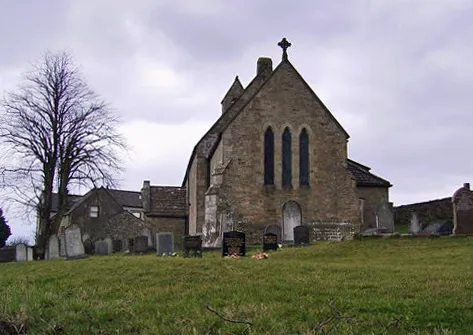 St Saviour's parish church, Aughton, Lancashire, seen from the east