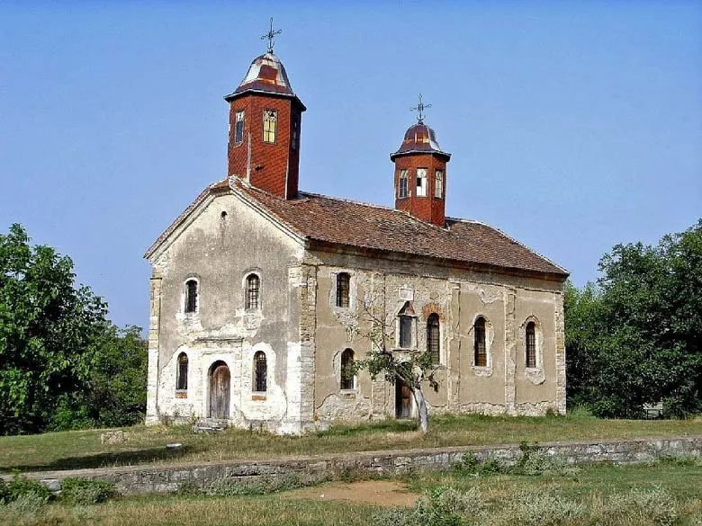 Orthodox Church of Sts. Constantine and Helena in Sinagovtsi, Bulgaria, built in 1885