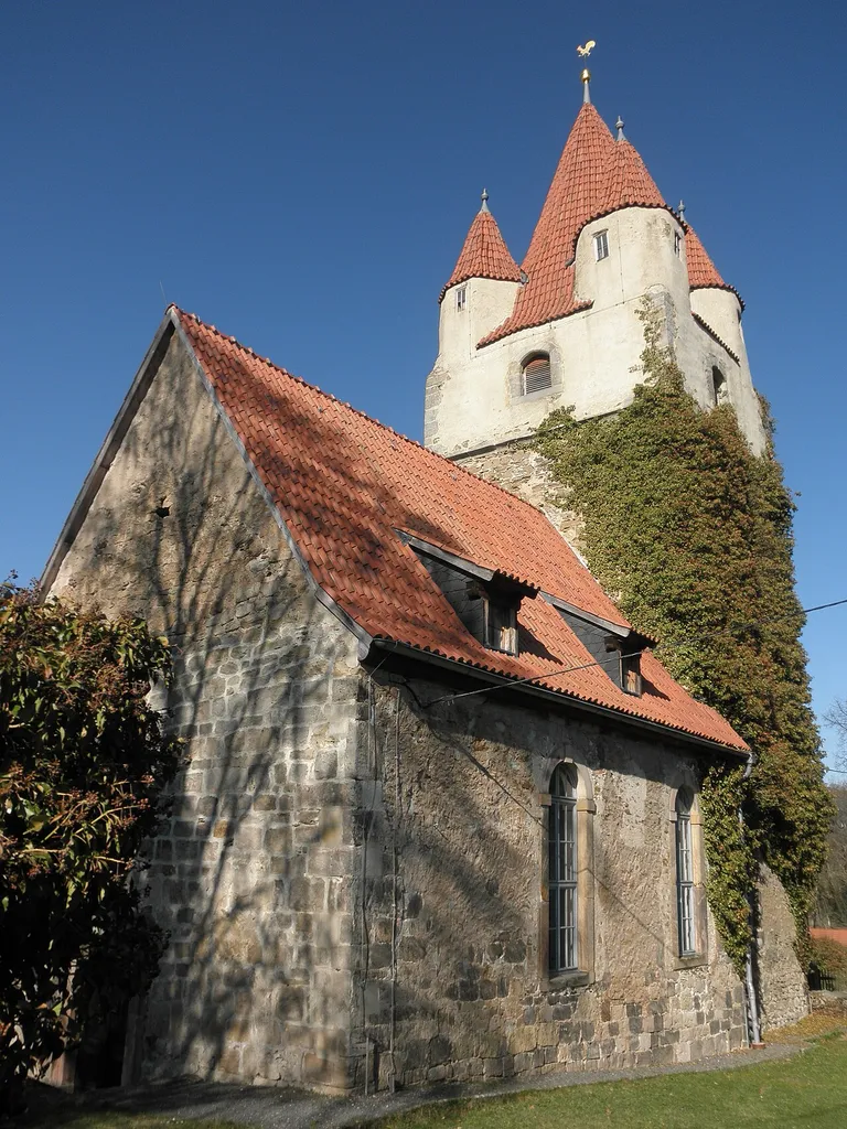 Church in Oberoppurg in Thuringia
