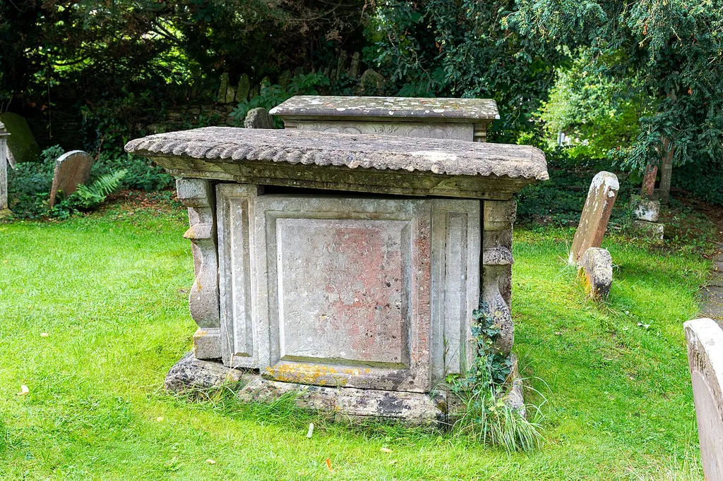 Castle Combe: NEWMAN TOMB IN CHURCHYARD, ABOUT 7 METRES SOUTH OF SOUTH PORCH, CHURCH OF ST ANDREW